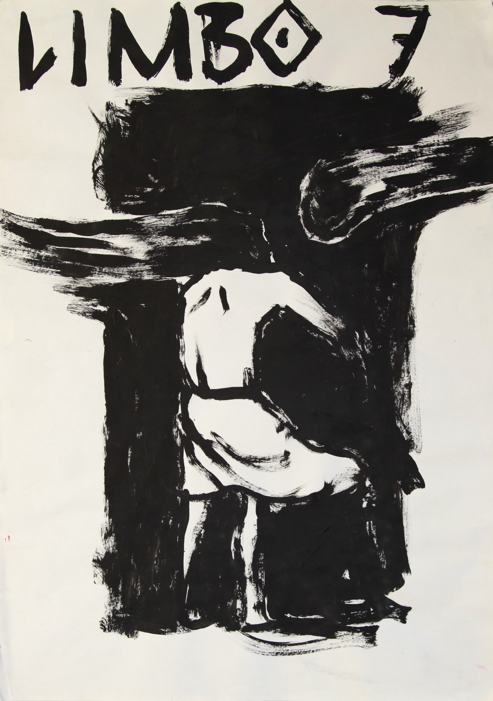 limbo 7 (2019) acrylic on paper 29,5x42cm